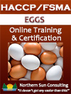 HACCP/FSMA Certification: Egg Processing